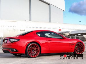 Maserati GranTurismo Custom Wheels - VFS-2 by Vossen - Red / Black